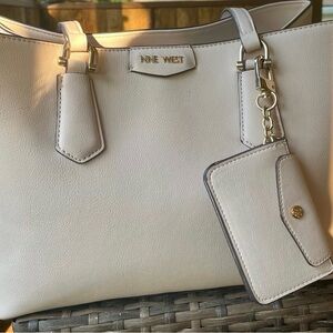 Nine West Light pink Tote with Matching change purse